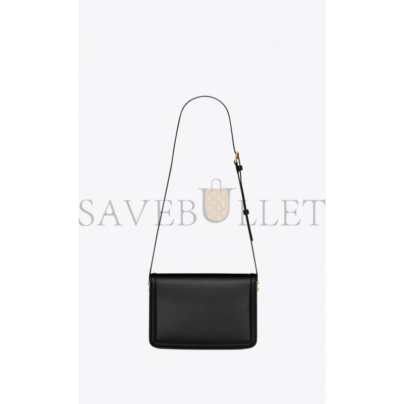 YSL SOLFERINO MEDIUM SATCHEL IN BOX SAINT LAURENT LEATHER 63430516C7W1089 (23*16*6cm)