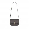 YSL SOLFERINO SMALL SATCHEL IN BOX SAINT LAURENT LEATHER 6343060SX0W1112 (19*13*5cm)