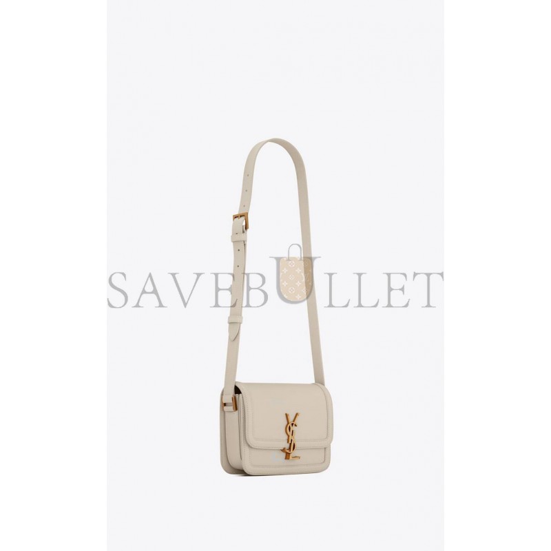 YSL SOLFERINO SMALL SATCHEL IN BOX SAINT LAURENT LEATHER 6343060SX0W9207 (19*13*5cm)