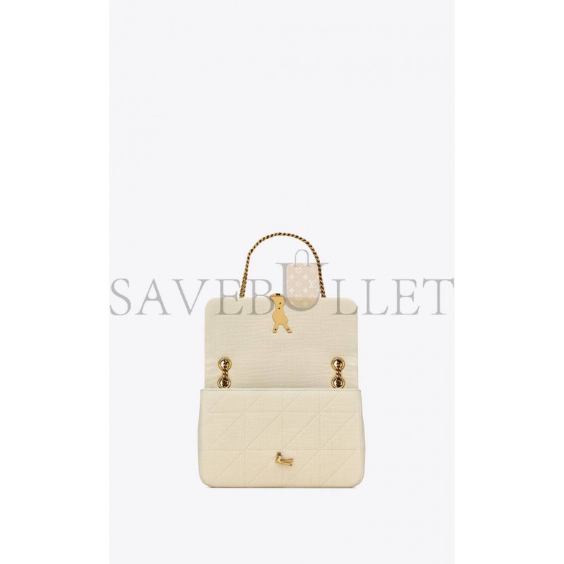 YSL JAMIE MEDIUM IN JERSEY 634820FABQ79133 (24*15.5*6.5cm)