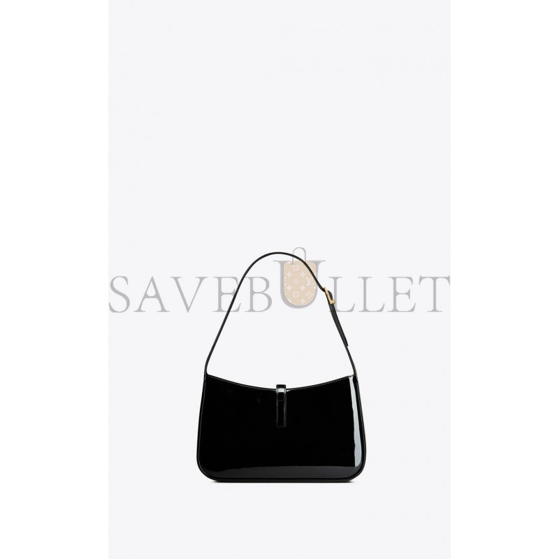 YSL LE 5 A 7 IN PATENT LEATHER 6572280UF0W1000 (23*16*6.5cm)