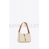 YSL LE 5 A 7 IN CANVAS AND LEATHER 657228FAAVH9093 (23*16*6.5cm)