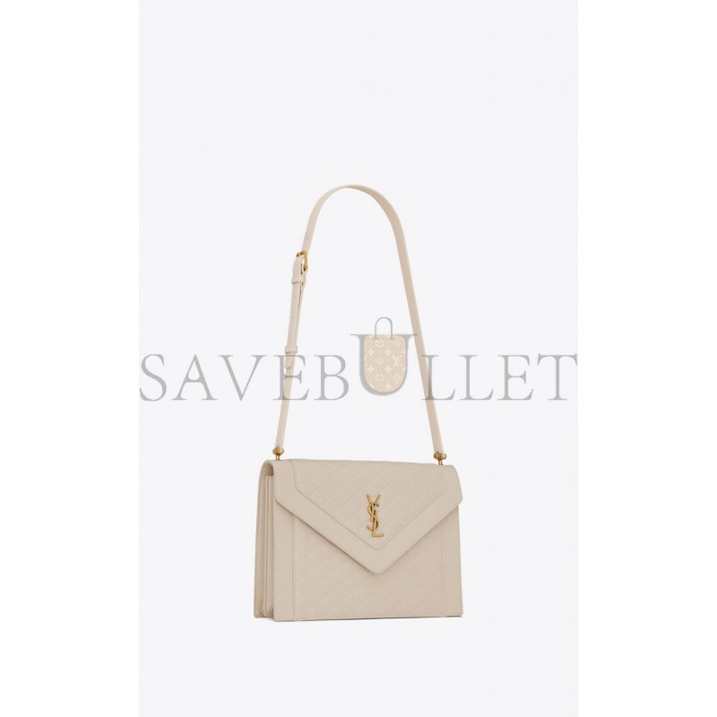 YSL GABY SATCHEL IN QUILTED LAMBSKIN 6688631EL079207 (26*18*5cm)