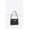 YSL MANHATTAN SMALL SHOULDER BAG IN BOX SAINT LAURENT LEATHER 6756260SX0W1000 (24*17.5*6cm)