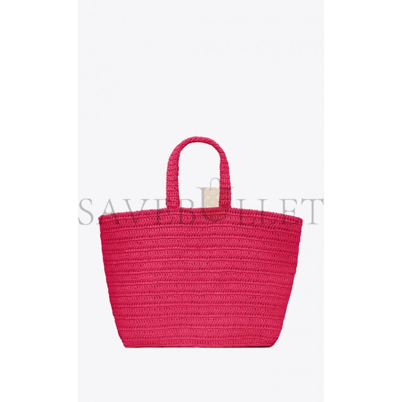 YSL RIVE GAUCHE SUPPLE IN RAFFIA CROCHET 688864GAAA15693 (38*35*14.5cm)