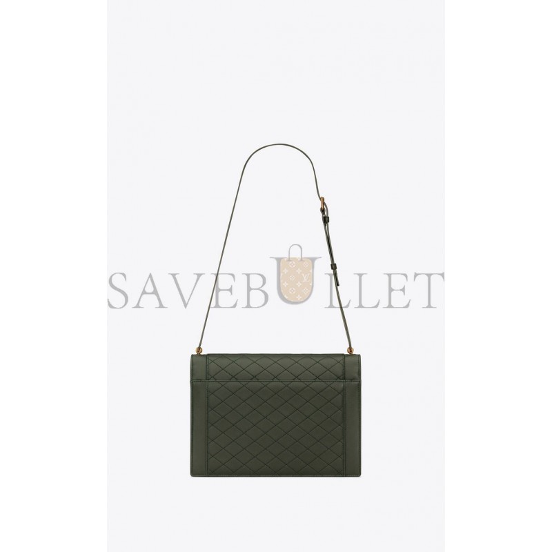 YSL GABY SATCHEL IN QUILTED LAMBSKIN 6955031EL073045 (26*18*5cm)