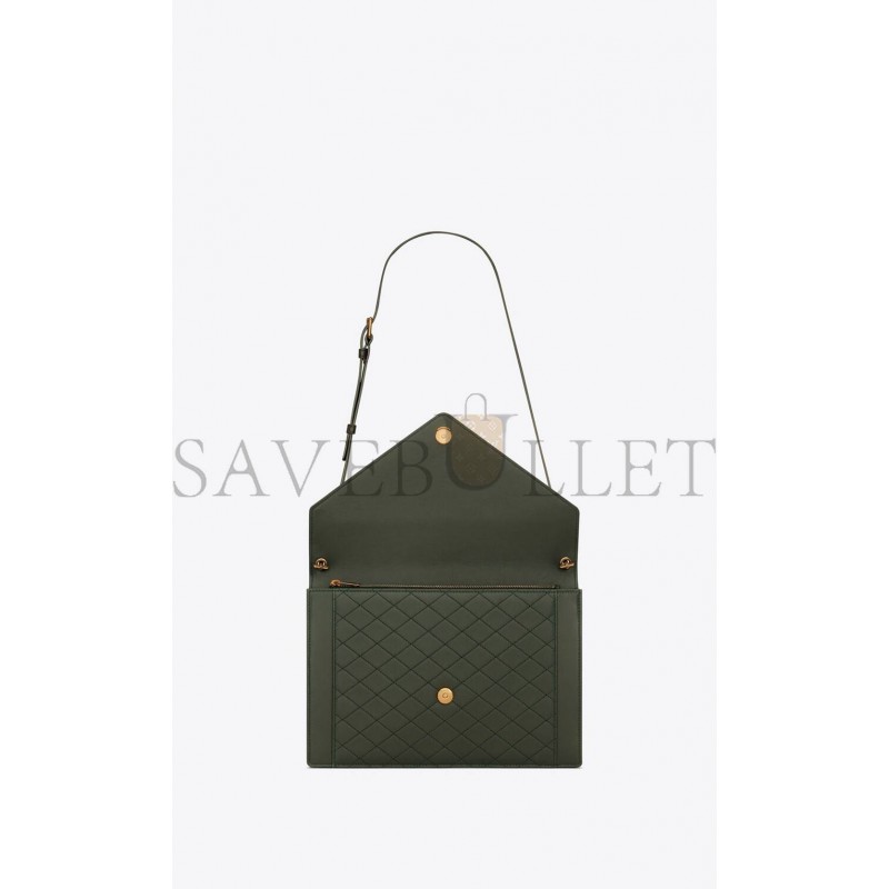 YSL GABY SATCHEL IN QUILTED LAMBSKIN 6955031EL073045 (26*18*5cm)