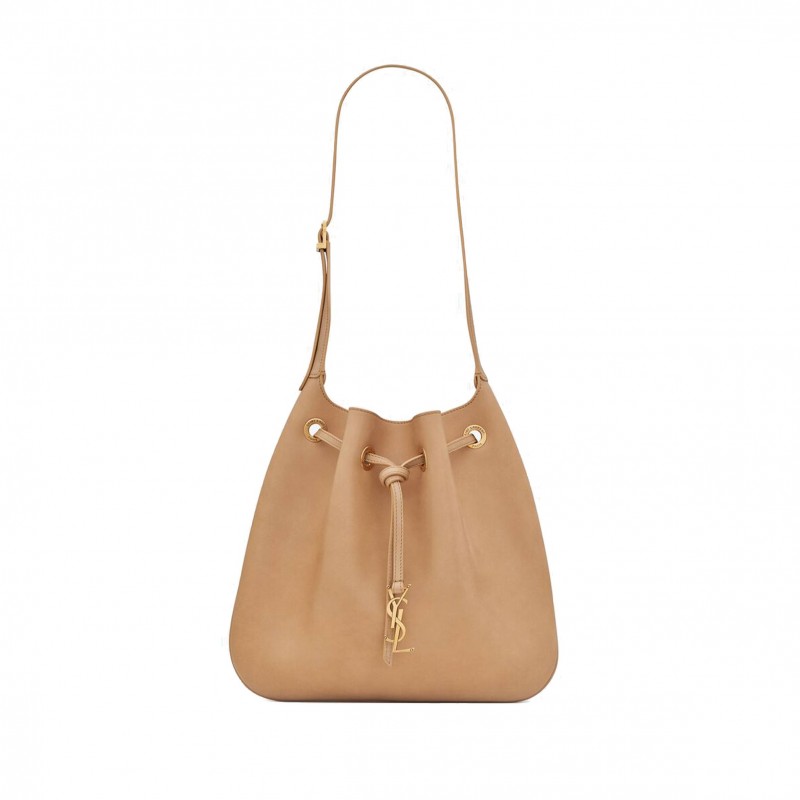 YSL PARIS VII MEDIUM HOBO BAG IN LEATHER 697918AAAMD7744 (38*30*2cm)