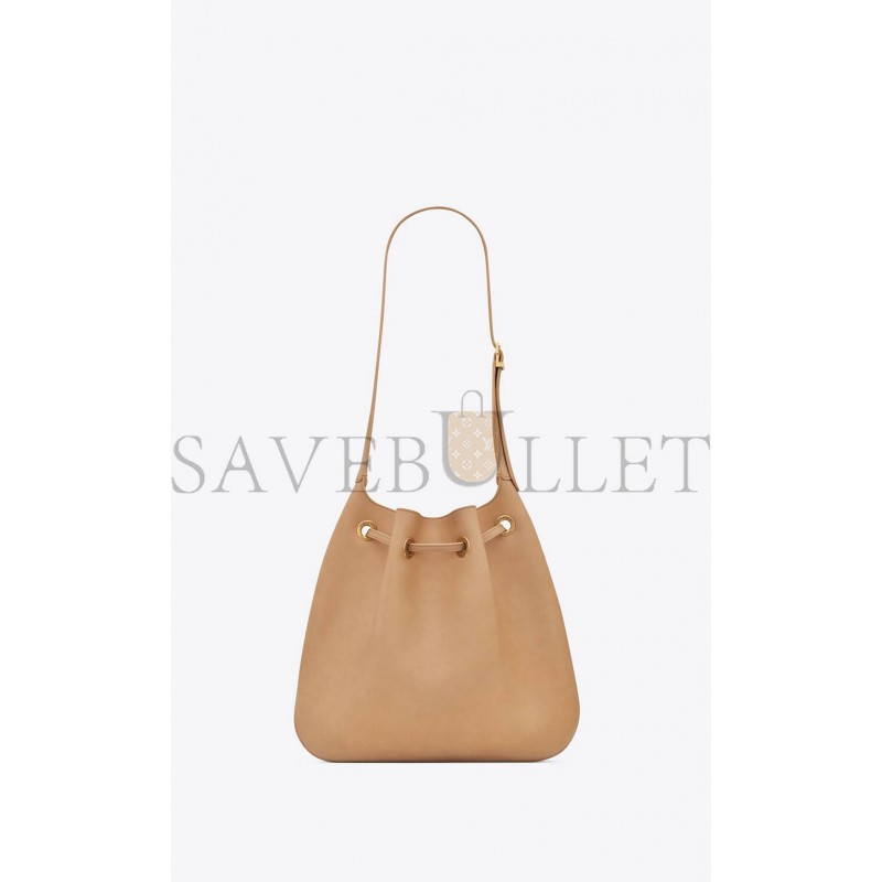 YSL PARIS VII MEDIUM HOBO BAG IN LEATHER 697918AAAMD7744 (38*30*2cm)