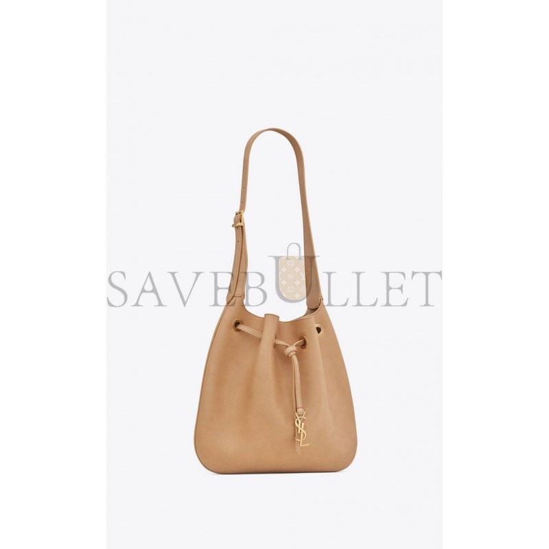 YSL PARIS VII MEDIUM HOBO BAG IN LEATHER 697918AAAMD7744 (38*30*2cm)