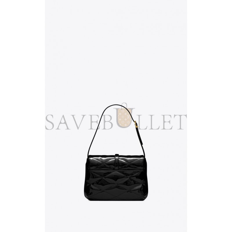 YSL LE 57 HOBO BAG IN QUILTED PATENT 6985672IU071000 (24*18*5.5cm)