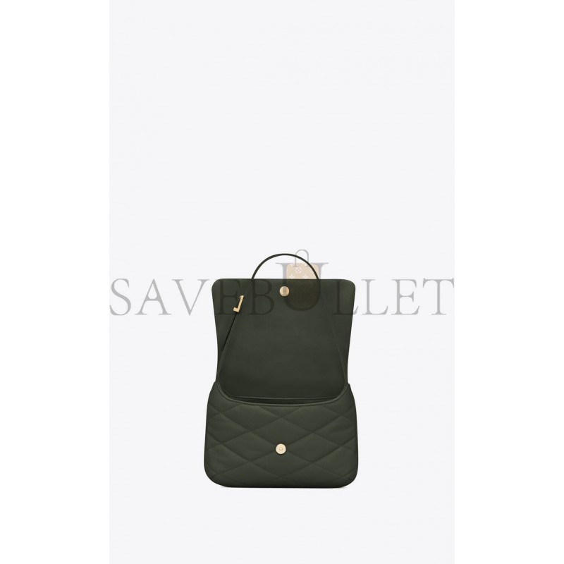 YSL LE 57 HOBO BAG IN QUILTED LAMBSKIN 698567AAAO03045 (24*18*5.5cm)