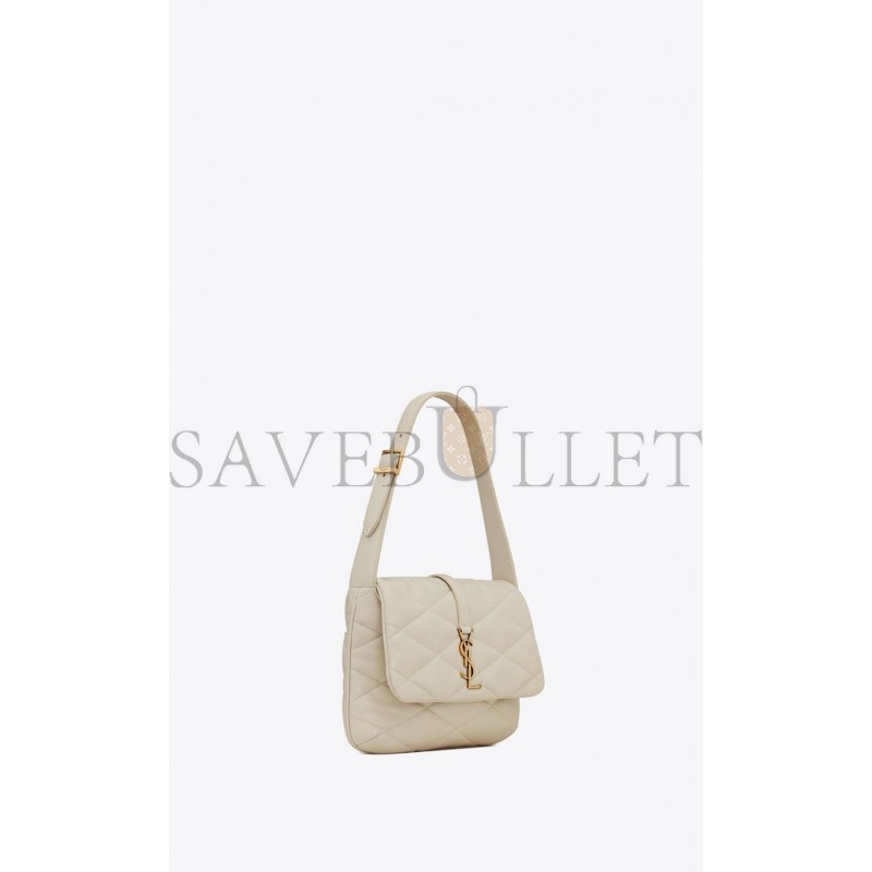 YSL LE 57 HOBO BAG IN QUILTED LAMBSKIN 698567AAAO09207 (24*18*5.5cm)