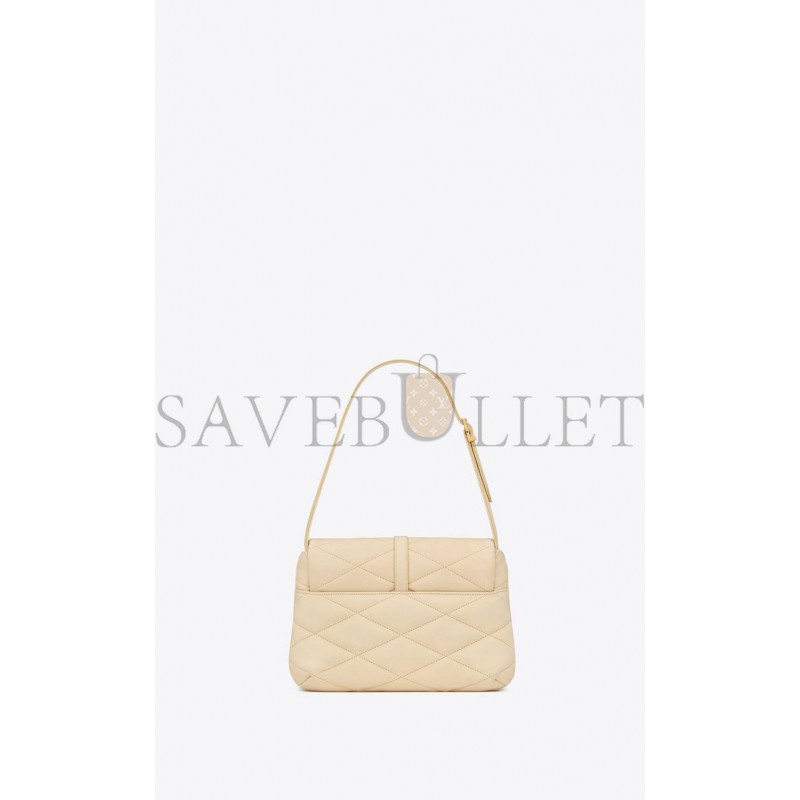 YSL LE 57 HOBO BAG IN QUILTED NUBUCK SUEDE 698567AABR89243 (24*18*5.5cm)