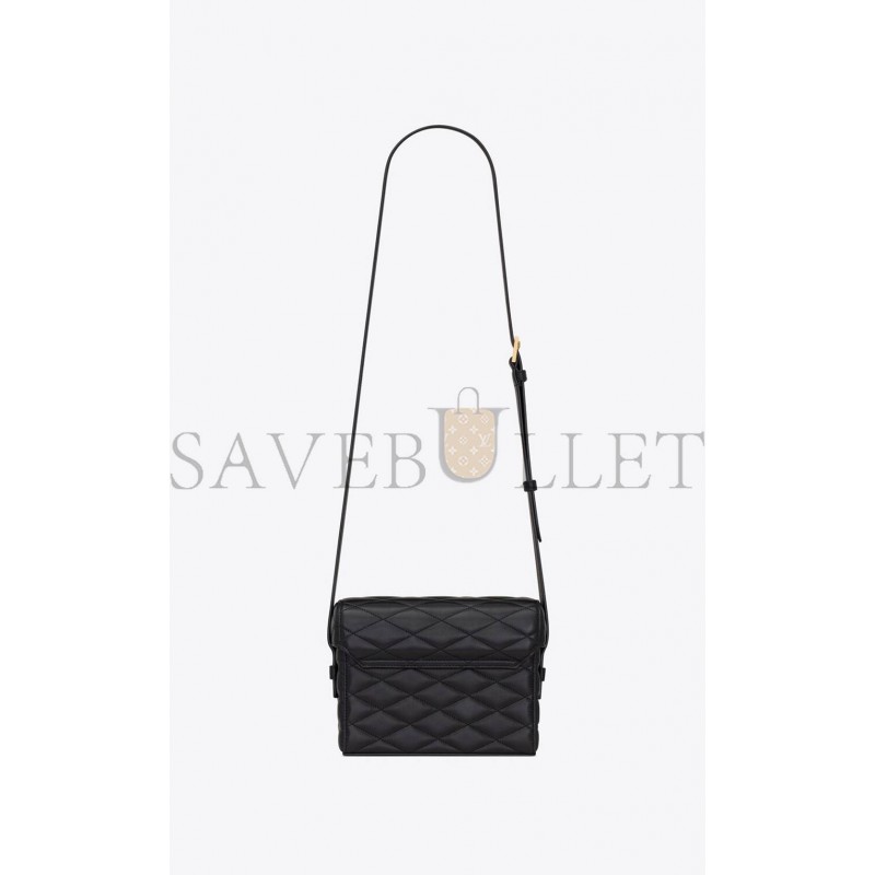 YSL JUNE BOX BAG IN QUILTED LAMBSKIN 7100801EL071000 (19*15*8cm)