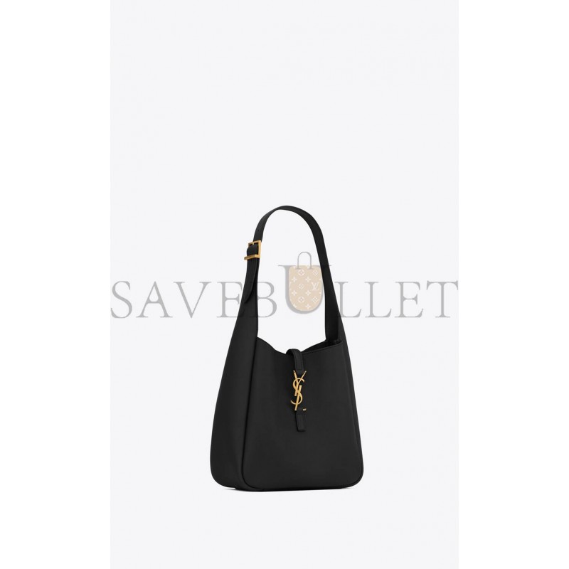 YSL LE 5 A 7 SOFT SMALL IN SMOOTH LEATHER 713938AAAUQ1000 (23**22*8cm)