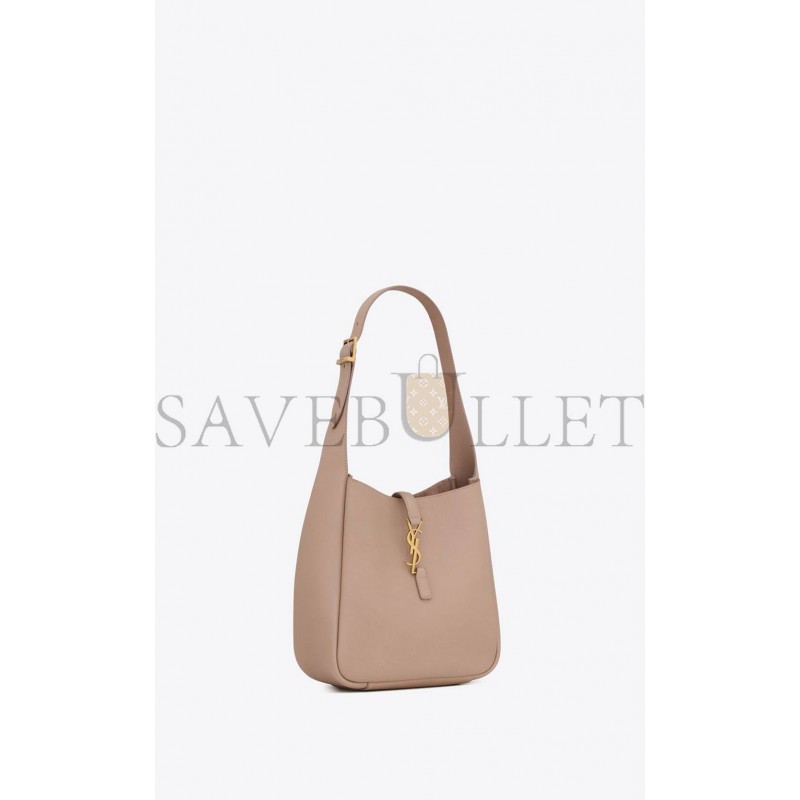 YSL LE 5 A 7 SOFT SMALL IN SMOOTH LEATHER 713938AAAUQ1722 (23*22*8cm)