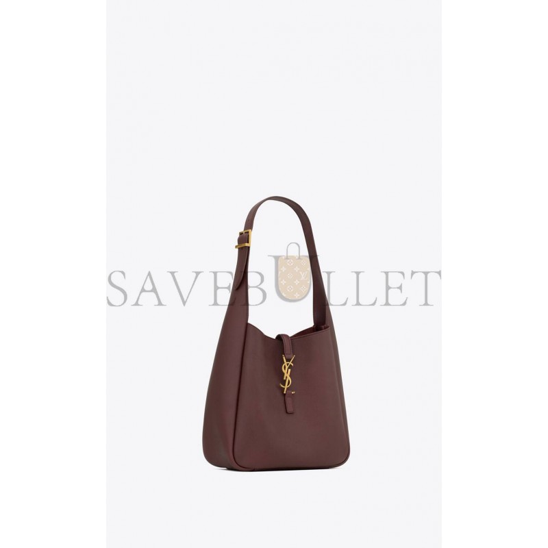 YSL LE 5 &AGRAVE; 7 SOFT SMALL IN SMOOTH LEATHER 713938AAAUQ6475 (23*22*8/5cm)