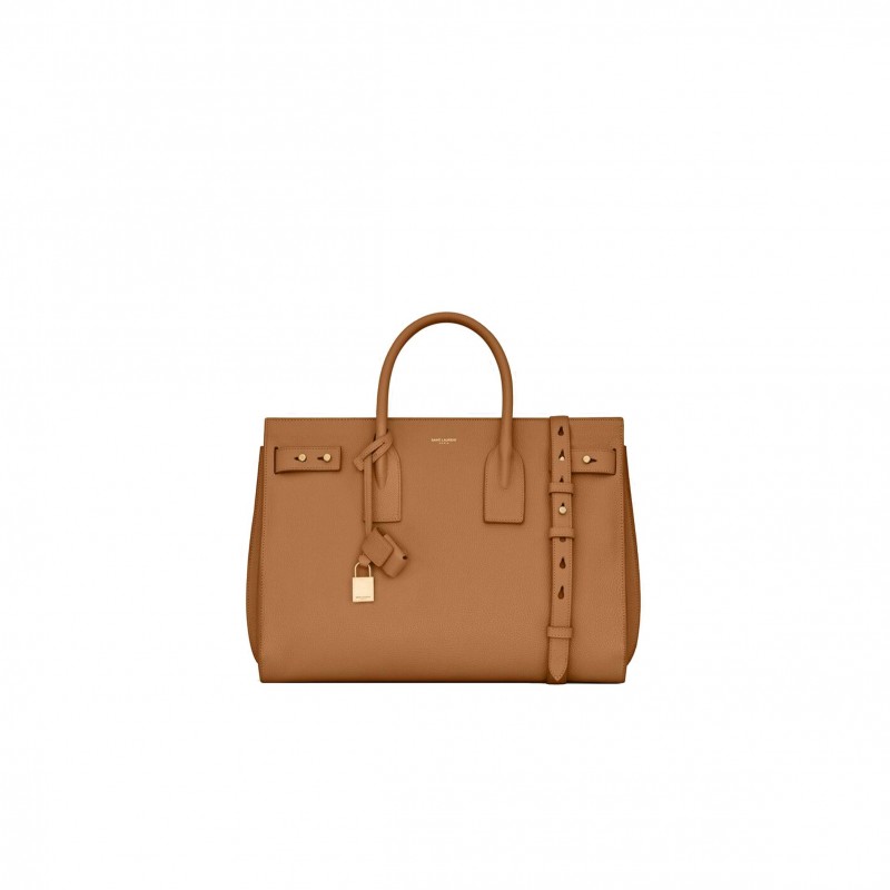 YSL SAC DE JOUR SUPPLE MEDIUM IN GRAINED LEATHER 717446DTI0W7715 (36*27*19.5cm)