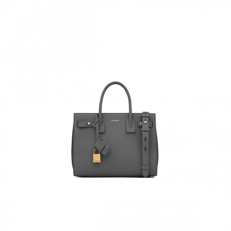 YSL SAC DE JOUR SUPPLE BABY IN GRAINED LEATHER 717448DTI0W1112 (26*20.5*12.5cm)