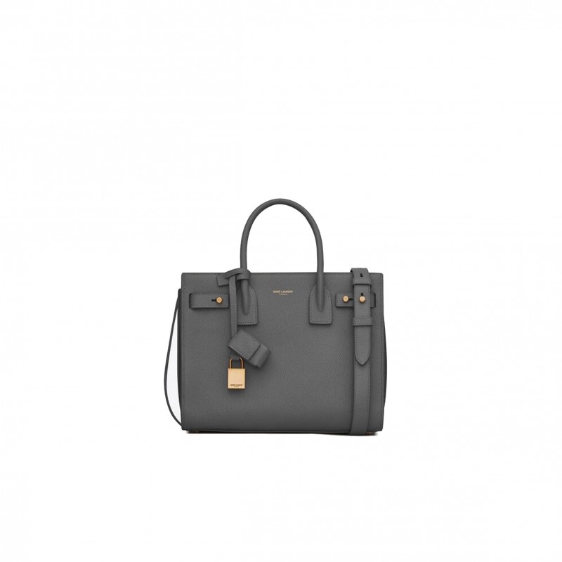 YSL SAC DE JOUR SUPPLE NANO IN GRAINED LEATHER 717449DTI0W1112 (22*18*10.5cm)