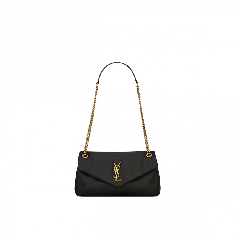 YSL CALYPSO IN LAMBSKIN 734153AACQO1000 (26*14*7cm)