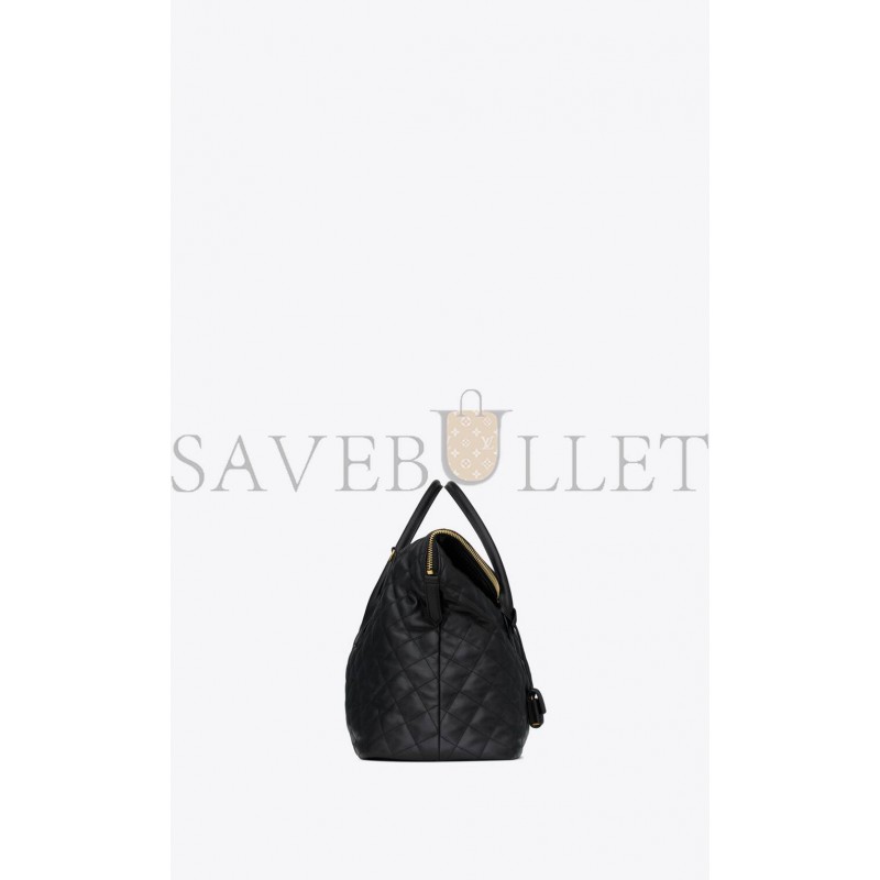 YSL ES GIANT TRAVEL BAG IN QUILTED LEATHER 736009AABK91000 (56*50*19cm)