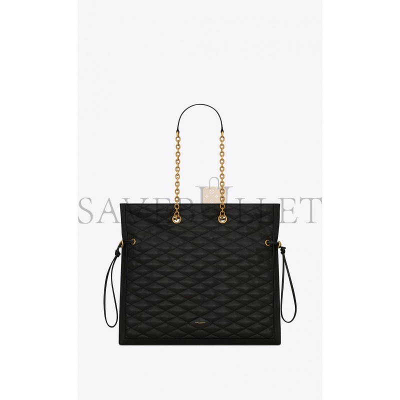 YSL LE POCHON IN QUILTED LAMBSKIN 7424401EL071000 (42*36.5*1cm)