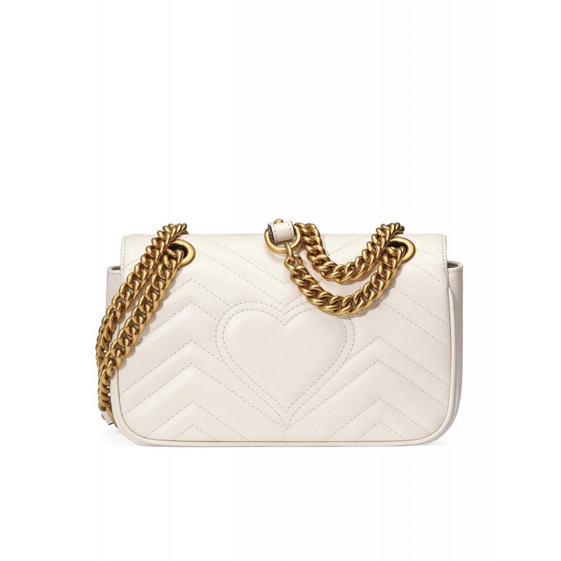 GUCCI GG MARMONT MATELASSÉ MINI BAG 446744 (23*14*6cm) GUCCI GG MARMONT MATELASSÉ MINI BAG 446744 (23*14*6cm)