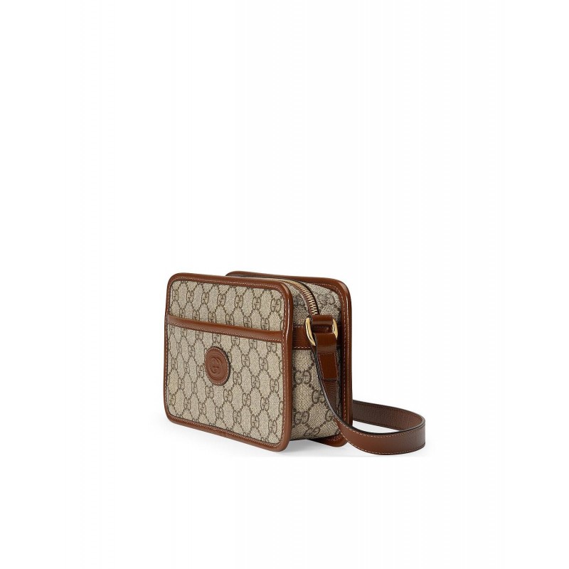 GUCCI MINI BAG WITH INTERLOCKING G ‎658572  (22.5*14*7cm)