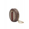 GUCCI OPHIDIA MINI GG ROUND SHOULDER BAG 550618  (18*18*4.5cm)