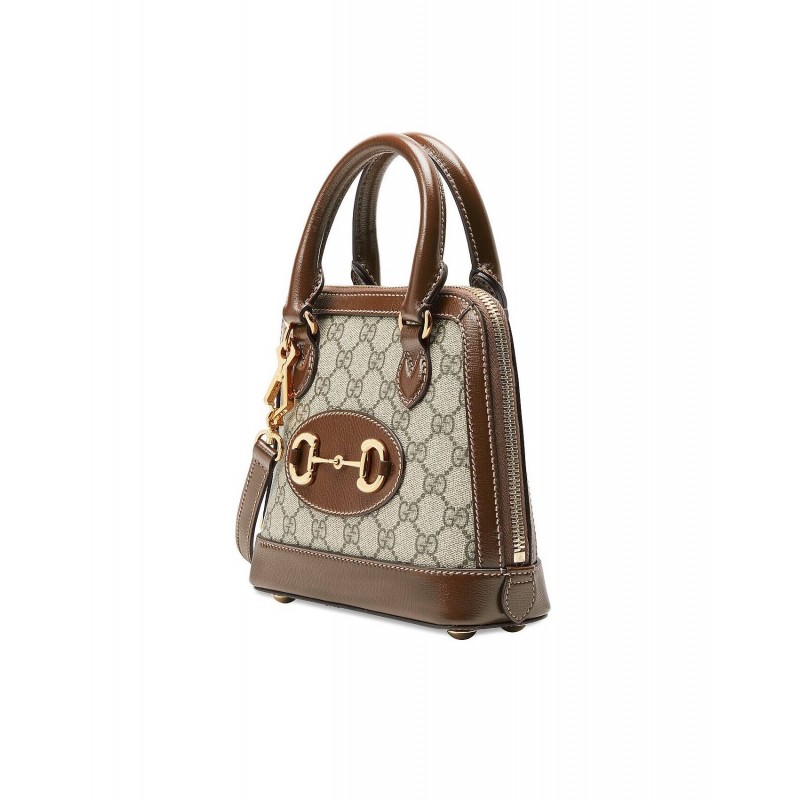 GUCCI HORSEBIT 1955 MINI TOP HANDLE BAG (20*19.5*7.5cm)