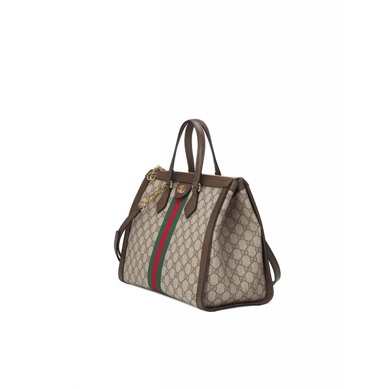 GUCCI OPHIDIA GG MEDIUM TOTE BAG   ‎524537 (33*24.5*17.5cm)