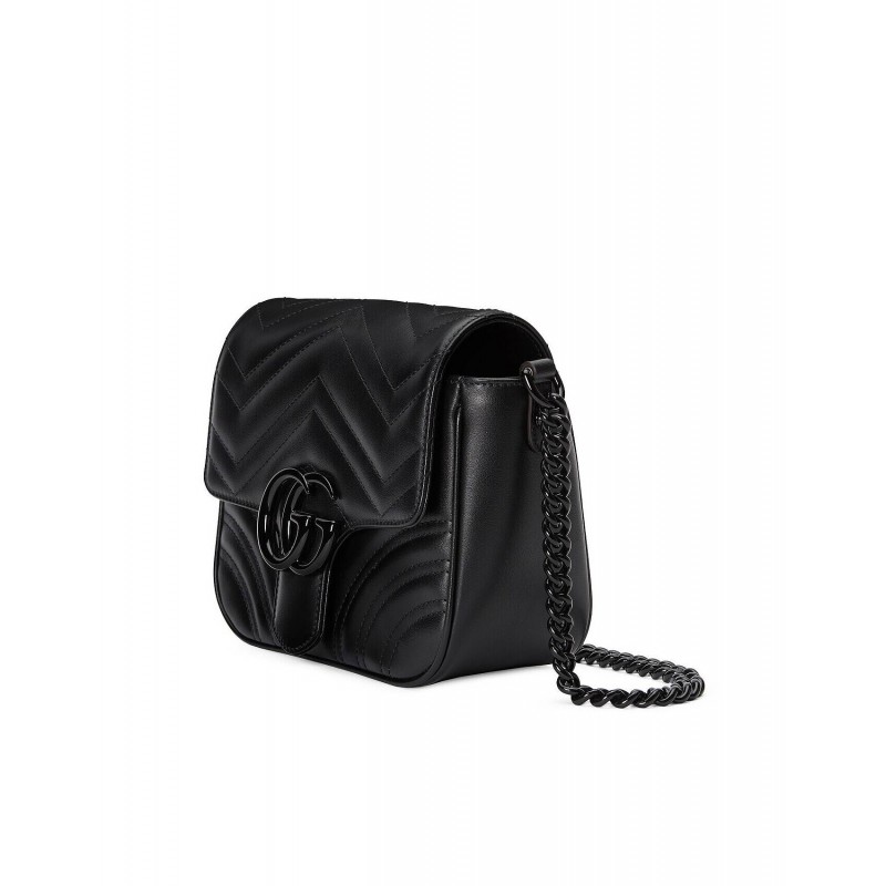 GUCCI GG MARMONT MATELASSÉ SHOULDER BAG 739681   (18*15*8cm)