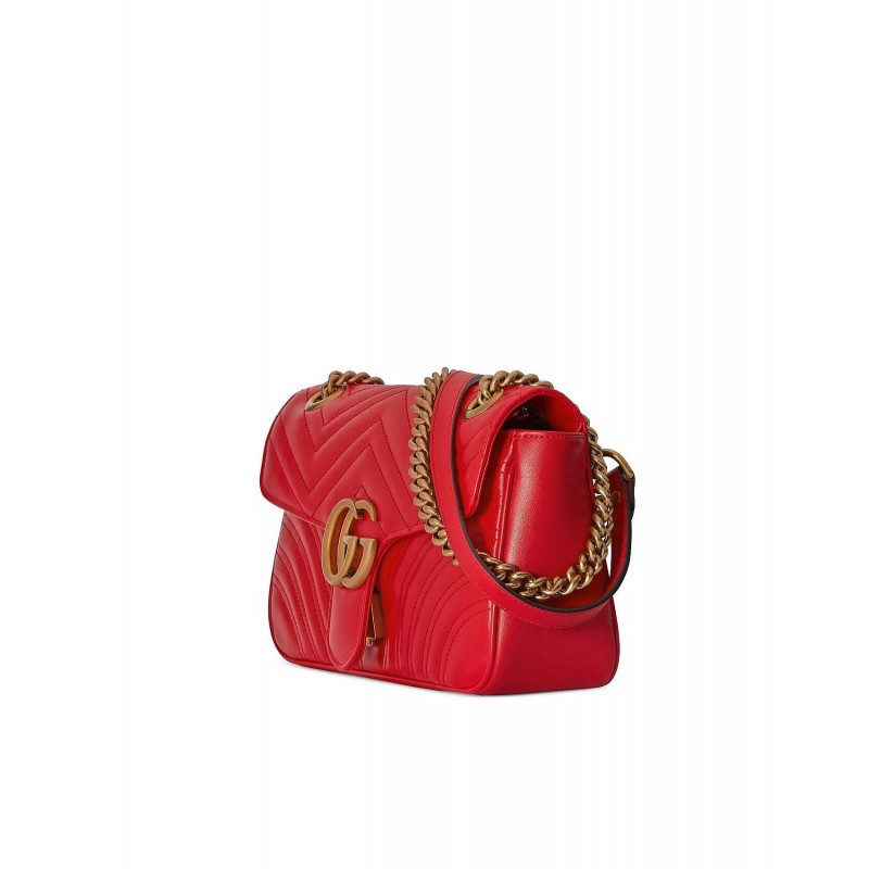 GUCCI GG MARMONT SMALL SHOULDER BAG  443497 (26*15*7cm)