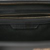 CELINE BULLHIDE CALFSKIN MINI BI-COLOR LUGGAGE BLACK WHITE (34*30*17cm)