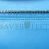 CELINE BOX CALFSKIN MEDIUM CLASSIC BOX FLAP BAG BLUE (23*18*6cm)