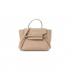 CELINE GRAINED CALFSKIN MICRO BELT BAG LIGHT TAUPE (23*22*13cm)