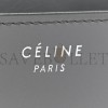 CELINE BOX CALFSKIN MEDIUM CLASSIC BOX FLAP BAG ZINC (23*18*6cm)