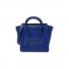 CELINE DRUMMED CALFSKIN NANO LUGGAGE INDIGO (20*19*10cm) CELINE DRUMMED CALFSKIN NANO LUGGAGE INDIGO (20*19*10cm)