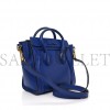 CELINE DRUMMED CALFSKIN NANO LUGGAGE INDIGO (20*19*10cm) CELINE DRUMMED CALFSKIN NANO LUGGAGE INDIGO (20*19*10cm)