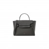 CELINE BABY GRAINED CALFSKIN MICRO BELT BAG GREY (23*21*13cm)