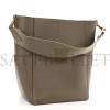 CELINE SOFT GRAINED CALFSKIN SANGLE BUCKET BAG TAUPE (33*23*17cm)