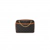 CELINE TRIOMPHE CANVAS CALFSKIN MEDIUM PATAPANS TAN (25*18*5cm)