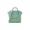 CELINE DRUMMED CALFSKIN NANO LUGGAGE CELADON (21*20*10cm)