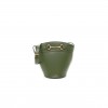 CELINE CALFSKIN CRECY BUCKET BAG GREEN (23*15*15cm) CELINE CALFSKIN CRECY BUCKET BAG GREEN (23*15*15cm)