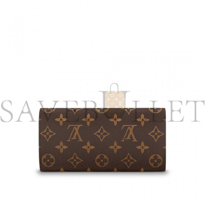 LOUIS VUITTON  EMILIE WALLET M60697 (19*10cm)