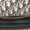 DIOR OBLIQUE 30 MONTAIGNE CHAIN FLAP BAG BLUE (25*15*8.9cm)