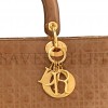 DIOR NYLON CANNAGE LARGE LADY DIOR TAN (32*25*11.4cm)