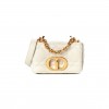 DIOR SUPPLE CALFSKIN CANNAGE MICRO CARO BAG LATTE (13*8*5.7cm)